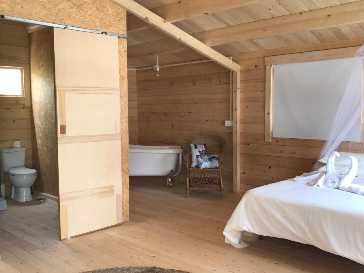 Casas De Maderas Wooden Cabin Эль-Пуэрто-де-Санта-Мария Экстерьер фото
